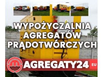 Agregat prądotwórczy - wynajem, usługi