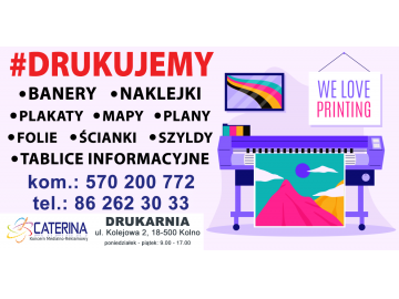 banery reklamowe naklejki plakaty – drukarnia 2