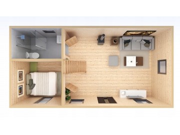 domek drewniany caloroczny letniskowy 48m72m 1520 4