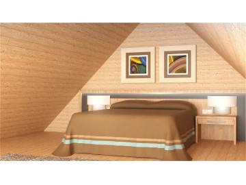 domek drewniany caloroczny letniskowy 48m72m 1520 5