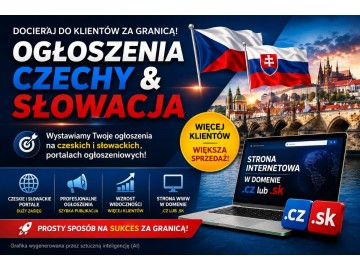 Dotrzyj z ofertą do Czech i na Słowację przez ogłoszenia