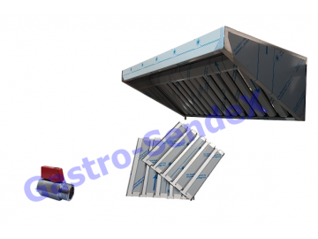 Okap Gastronomiczny SG 100x70x40 + filtry 