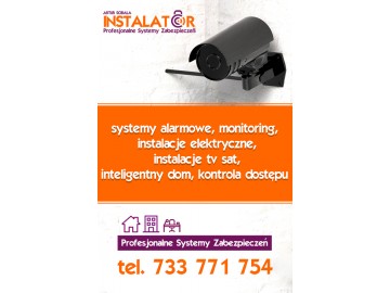 Elektro-sat Systemy alarmowe , montaż alarmu