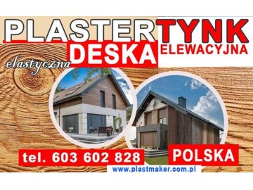 Elewacja o wyglądzie naturalnego drewna od producenta