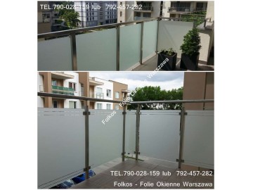 folie balkonowe oklejanie balkonow warszawa folie matowe 4
