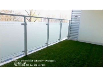folie balkonowe oklejanie balkonow warszawa folie matowe 7