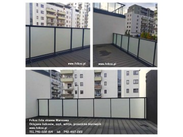 folie matowe na okna drzwi balkony witrynyoklejamy warsza 3