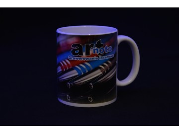 FOTO KUBEK z NADRUKIEM TWOIM ZDJĘCIEM LOGO PREZENT