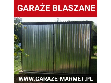 Garaże blaszane na wymiar, blaszaki - Producent Marmet