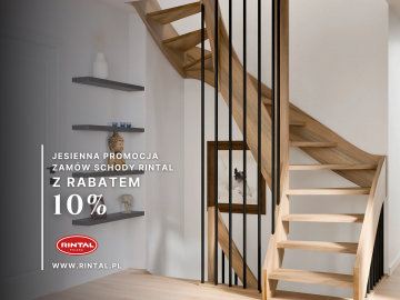 Jesienna Promocja – Twoje schody 10% taniej! 