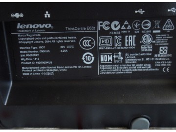 komputer lenovo thinkcentre e63z 5