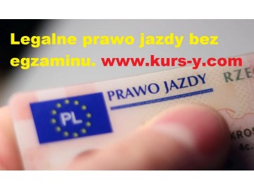 Kup prawo jazdy bez egzaminu