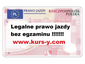 Legalne prawo jazdy bez egzaminu