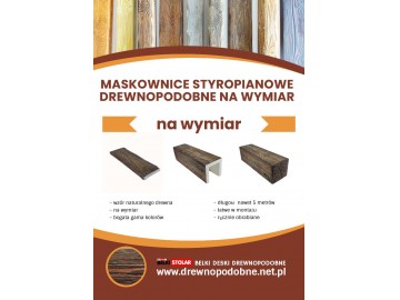 maskownice styropianowe drewnopodobne na wymiar 6