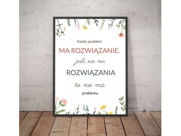 Obrazy z Napisami, Nowoczesne A4, DUŻO WZORÓW