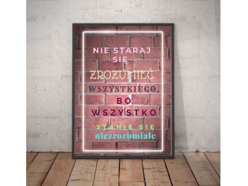 obrazy z napisami nowoczesne a4 duzo wzorow 2