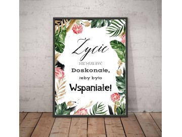 obrazy z napisami nowoczesne a4 duzo wzorow 6