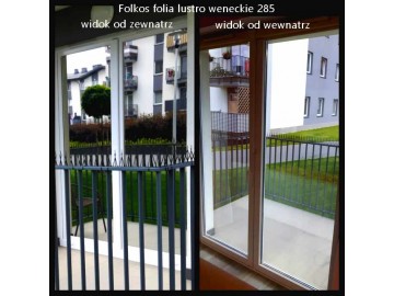 oklejanie szyb folia lustro weneckie 4