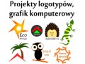 Projekty logotypów, grafik komputerowy