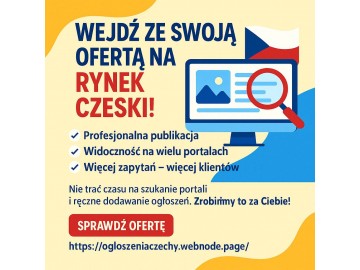 Reklama w Czechach - publikacja ogłoszeń na czeskich portalach