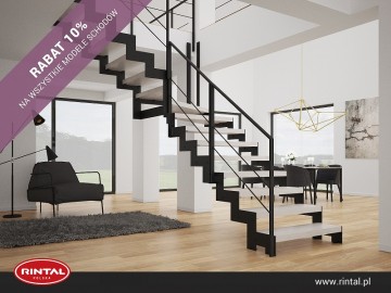 Schody Rintal rabat 10% na wszystkie modele schodów