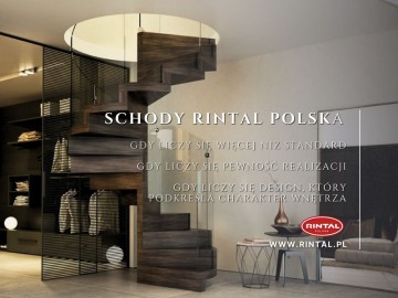 Schody Rintal - pomiar, projekt oraz wizualizacja schodów GRATI
