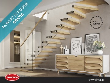 SCHODY RINTAL –  W STYCZNIU MONTAŻ  GRATIS!
