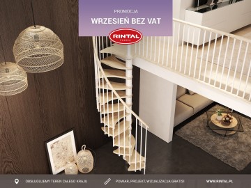 SCHODY RINTAL – WRZESIEŃ BEZ VAT!