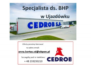 Specjalista ds. BHP Ujazdówek