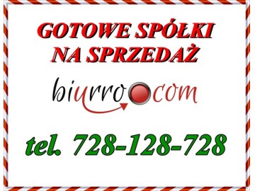 Sprzedam Gotową Spółkę z.o.o.