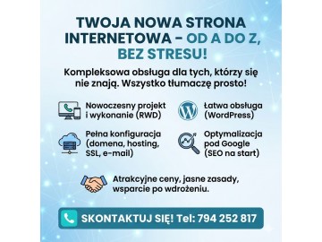 Strony internetowe TANIO od A do Z | Tanio strony www