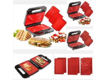 Toster, Gofrownica, Grill, Opiekacz  4w1