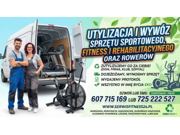 Utylizacja sprzętu fitness, sportowego i rehabilitacyjnego