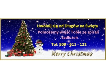 Uwolnij się do DŁUGÓW na Święta!!