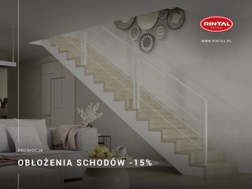 W MARCU OBŁOŻENIA SCHODÓW BETONOWYCH - RABAT 15%!