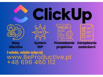 Wdrożenia ClickUp i cyfryzacja procesów w firmie