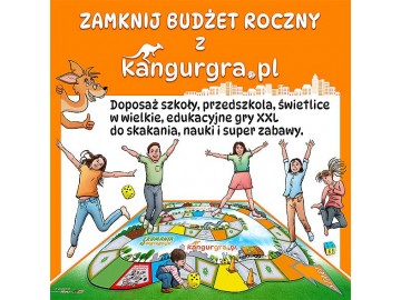 ZAMKNIJ BUDŻET z GRAMI XXL dla DZIECI od KangurGra.pl
