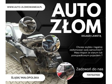 Złomowanie aut z odbiorem i zaświadczeniem - skup pojazdów